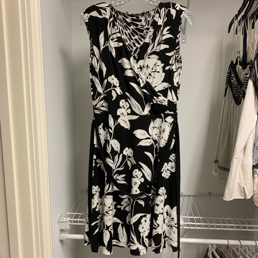 White House Black Market reversible wrap dress